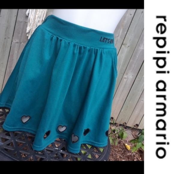 Size M Japanese kawaii repipi armario heart skort - Picture 11 of 11